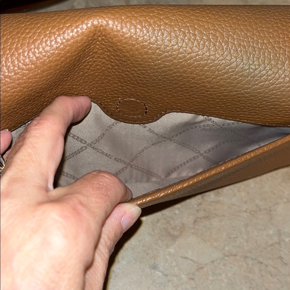 Michael Kors Tan Crossbody Bag - Picture 5 of 10